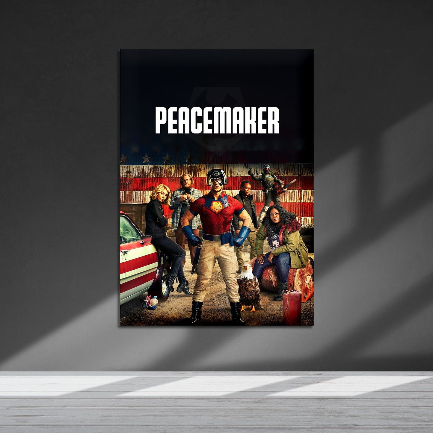 Flex Designs Metal Poster Peacemaker Alternate 5 x 7" Home Goods - TV Show 2022 TV Show Metal Poster