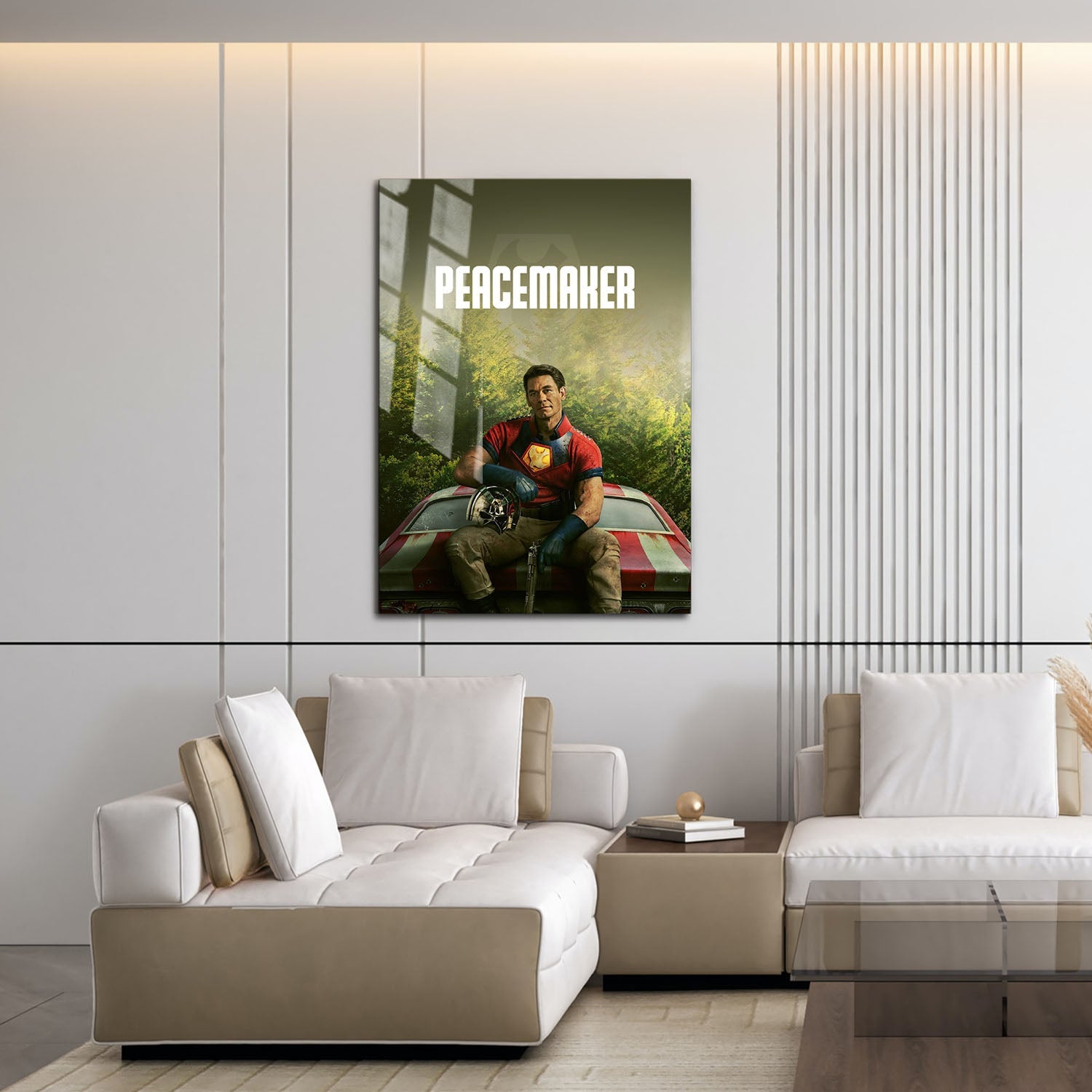 Flex Designs Metal Poster Peacemaker 16 x 24" Home Goods - TV Show 2022 TV Show Metal Poster