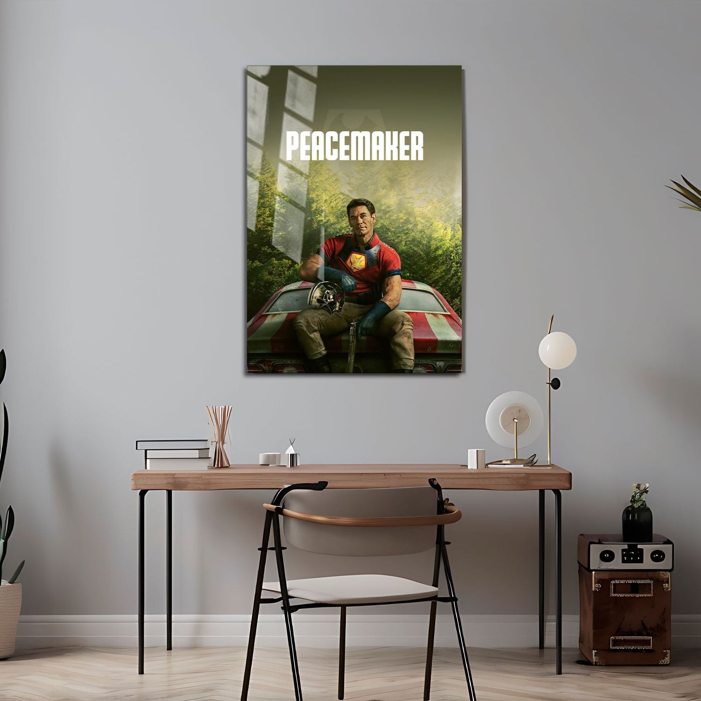 Flex Designs Metal Poster Peacemaker 24 x 36" Home Goods - TV Show 2022 TV Show Metal Poster