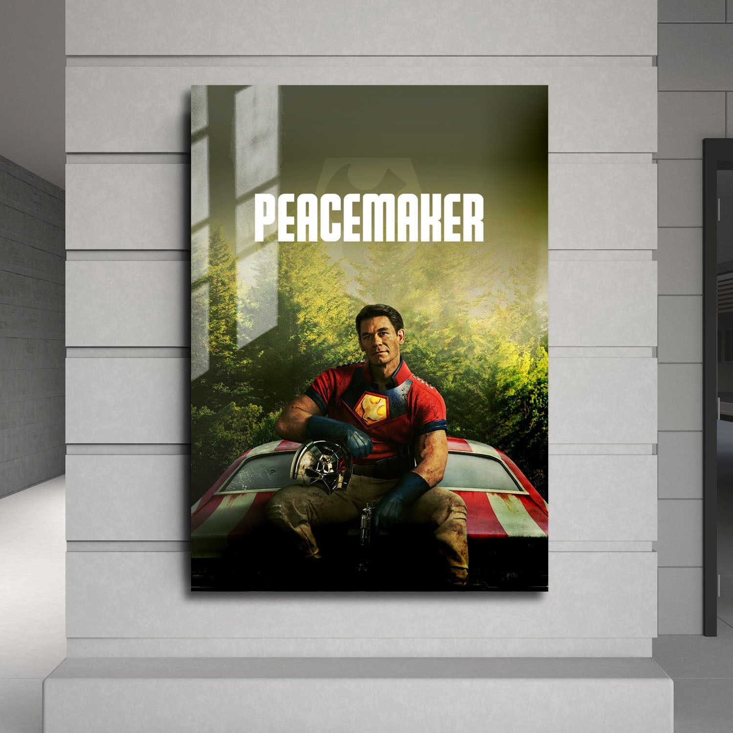 Flex Designs Metal Poster Peacemaker 24 x 36" Home Goods - TV Show 2022 TV Show Metal Poster