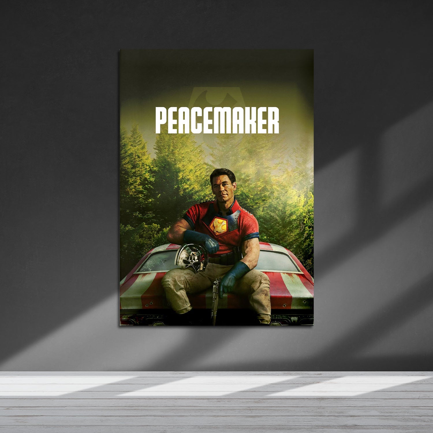 Flex Designs Metal Poster Peacemaker 5 x 7" Home Goods - TV Show 2022 TV Show Metal Poster