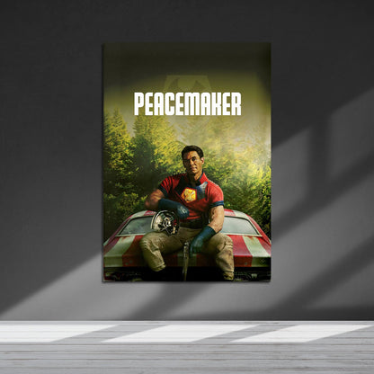 Flex Designs Metal Poster Peacemaker 5 x 7" Home Goods - TV Show 2022 TV Show Metal Poster