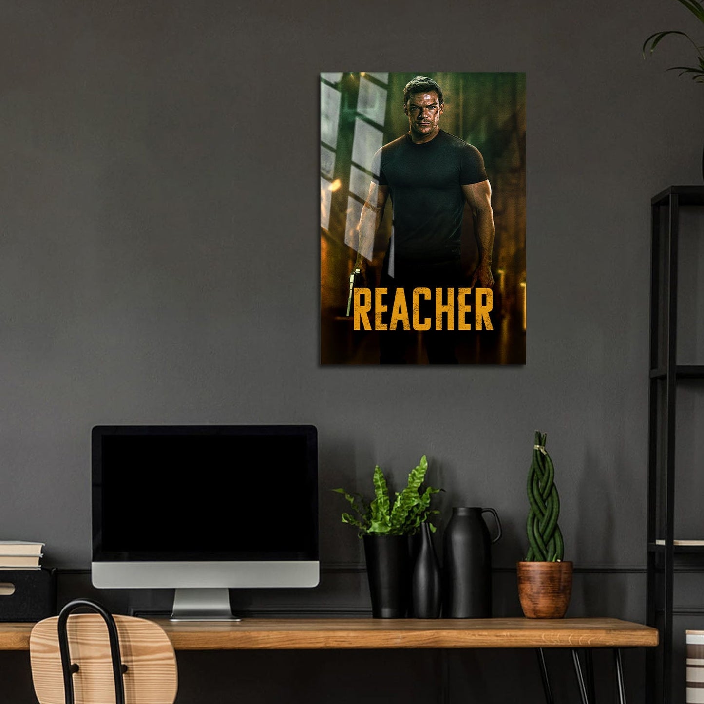 Flex Designs Metal Poster Reacher 5 x 7" Home Goods - TV Show 2022 TV Show Metal Poster