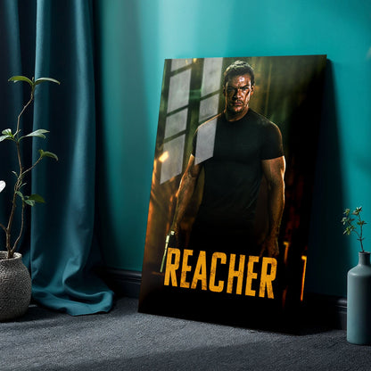 Reacher TV Show Metal Poster