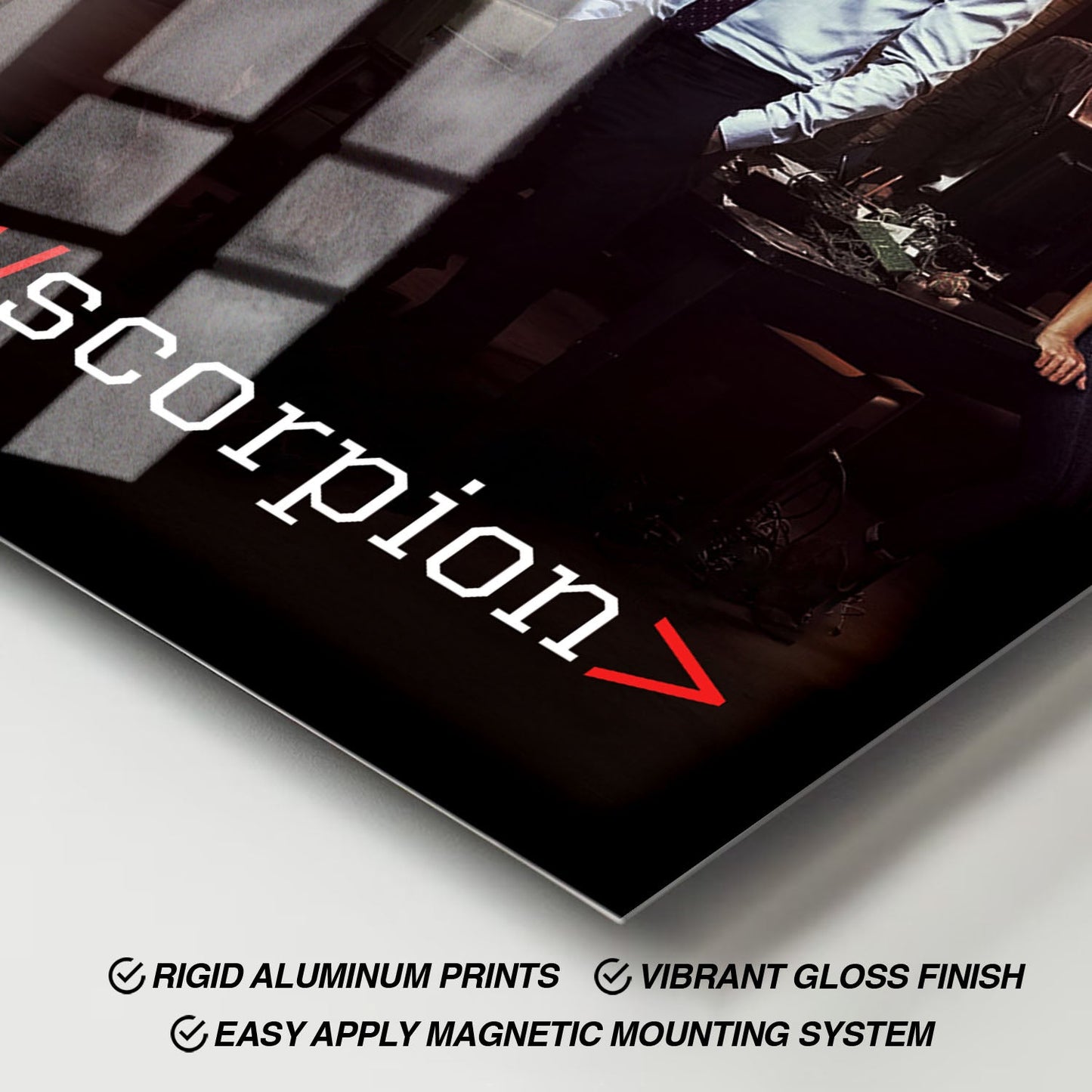 Flex Designs Metal Poster Scorpion 11 x 17" Home Goods - TV Show 2014 TV Show Metal Poster