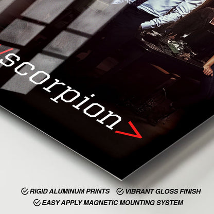 Flex Designs Metal Poster Scorpion 11 x 17" Home Goods - TV Show 2014 TV Show Metal Poster