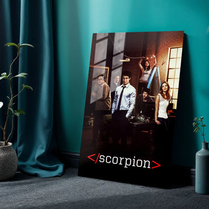Scorpion TV Show Metal Poster