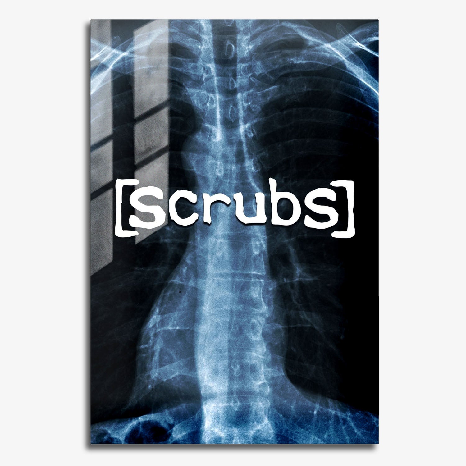 Flex Designs Metal Poster Scrubs 11 x 17" Home Goods - TV Show 2001 TV Show Metal Poster