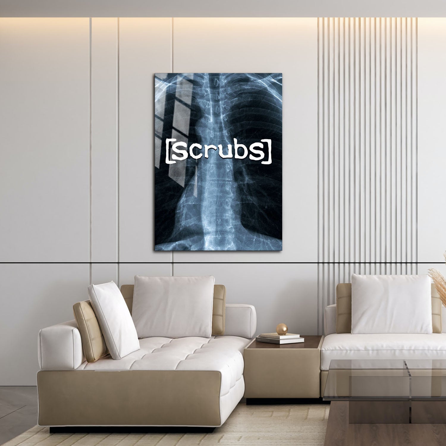 Flex Designs Metal Poster Scrubs 16 x 24" Home Goods - TV Show 2001 TV Show Metal Poster
