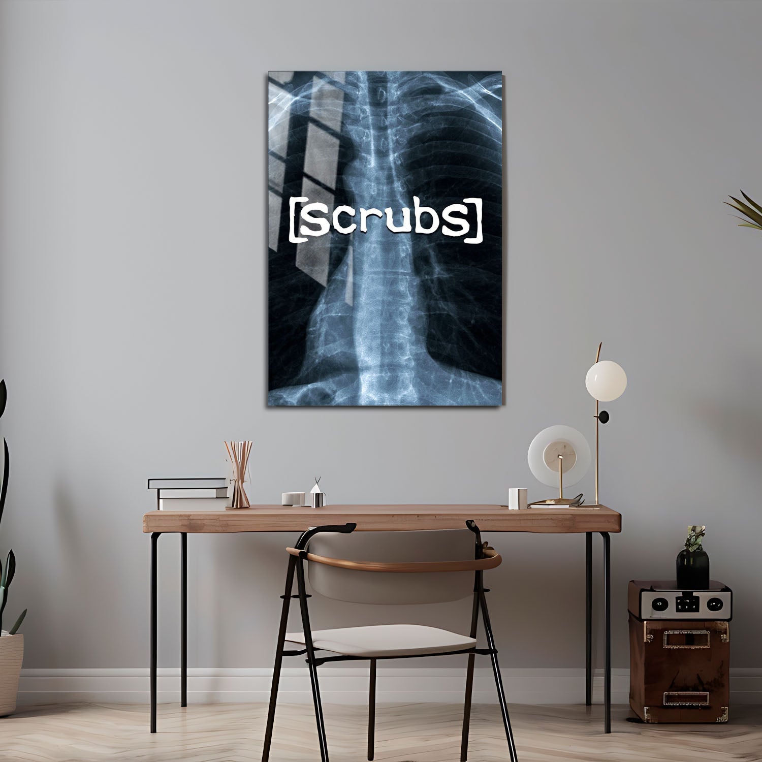Flex Designs Metal Poster Scrubs 24 x 36" Home Goods - TV Show 2001 TV Show Metal Poster