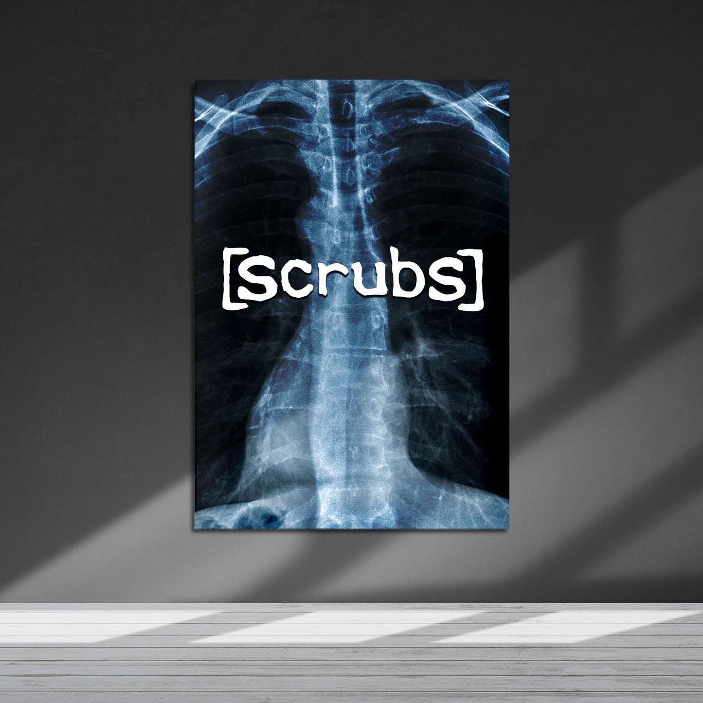 Flex Designs Metal Poster Scrubs 5 x 7" Home Goods - TV Show 2001 TV Show Metal Poster