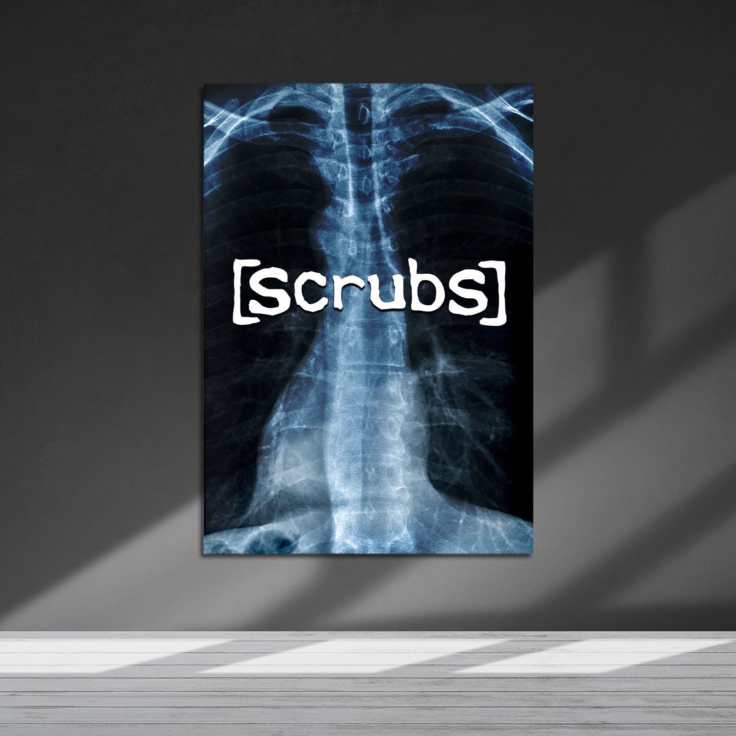 Flex Designs Metal Poster Scrubs 5 x 7" Home Goods - TV Show 2001 TV Show Metal Poster