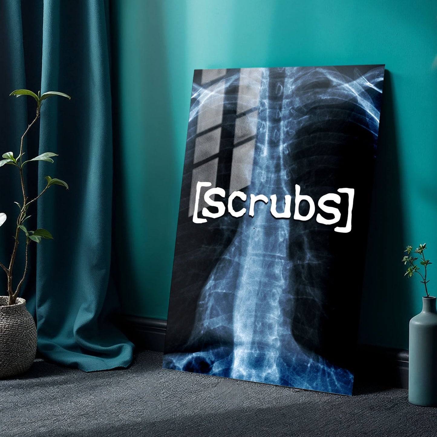 Scrubs TV Show Metal Poster
