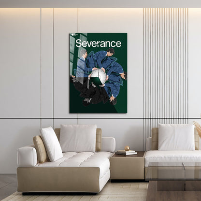Flex Designs Metal Poster Severance Minimalist 16 x 24" Home Goods - TV Show 2022 TV Show Metal Poster