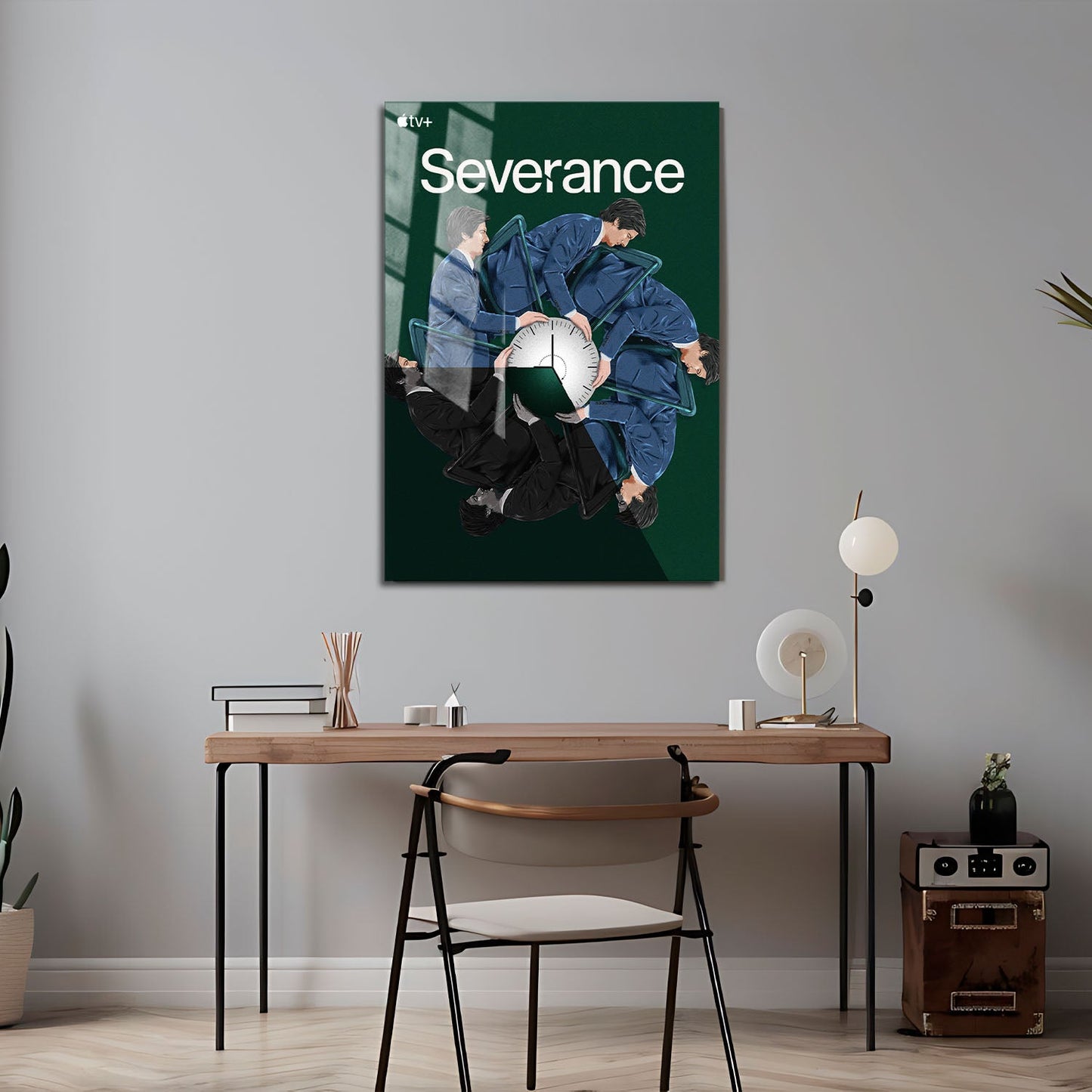 Flex Designs Metal Poster Severance Minimalist 24 x 36" Home Goods - TV Show 2022 TV Show Metal Poster