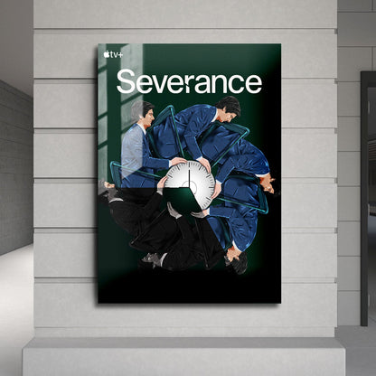 Flex Designs Metal Poster Severance Minimalist 24 x 36" Home Goods - TV Show 2022 TV Show Metal Poster