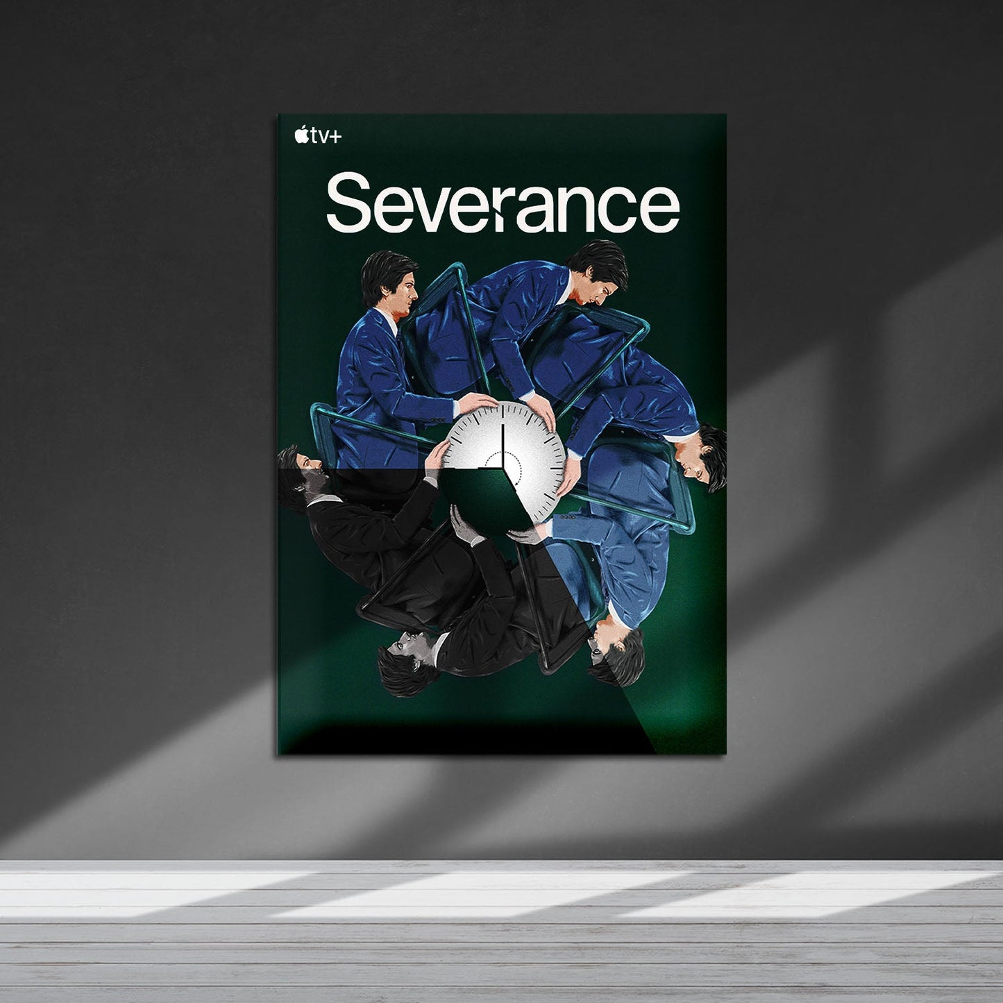 Flex Designs Metal Poster Severance Minimalist 5 x 7" Home Goods - TV Show 2022 TV Show Metal Poster
