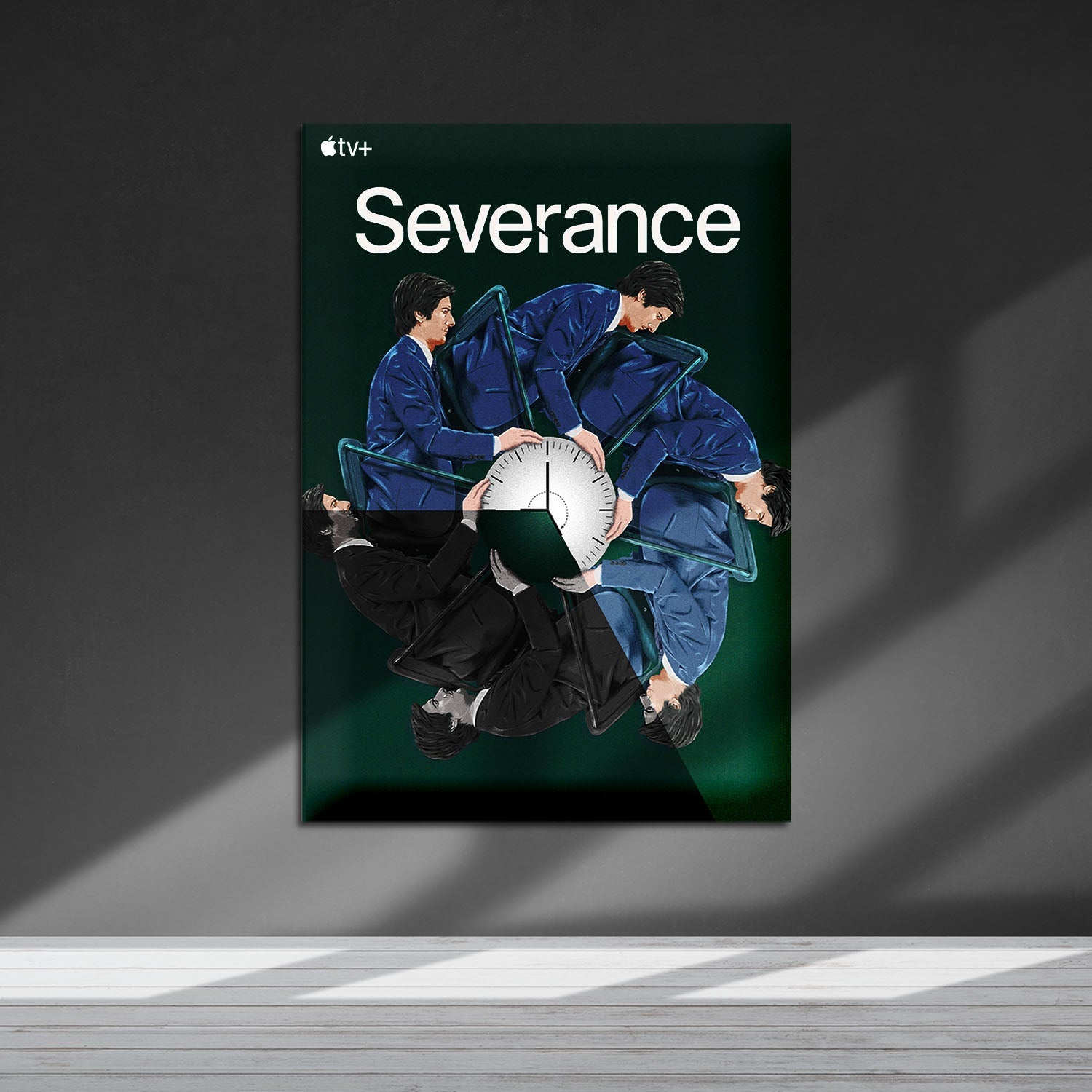 Flex Designs Metal Poster Severance Minimalist 5 x 7" Home Goods - TV Show 2022 TV Show Metal Poster