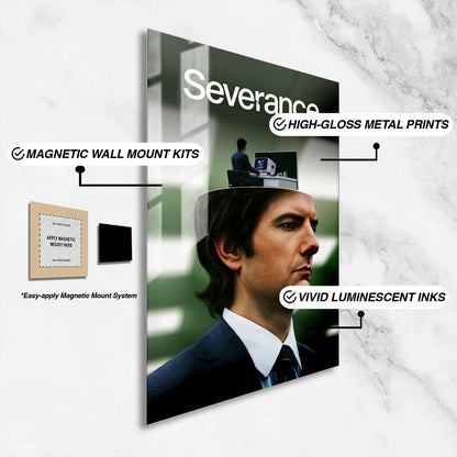 Flex Designs Metal Poster Severance Official 16 x 24" Home Goods - TV Show 2022 TV Show Metal Poster
