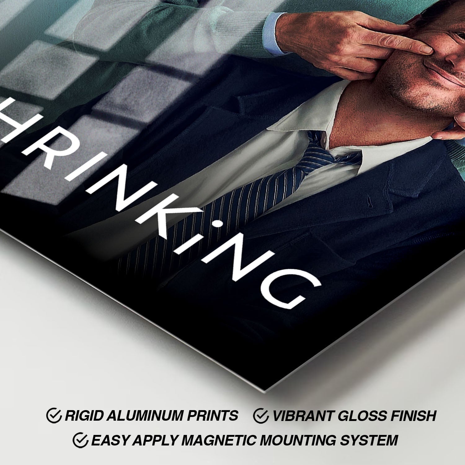 Flex Designs Metal Poster Shrinking 11 x 17" Home Goods - TV Show 2023 TV Show Metal Poster