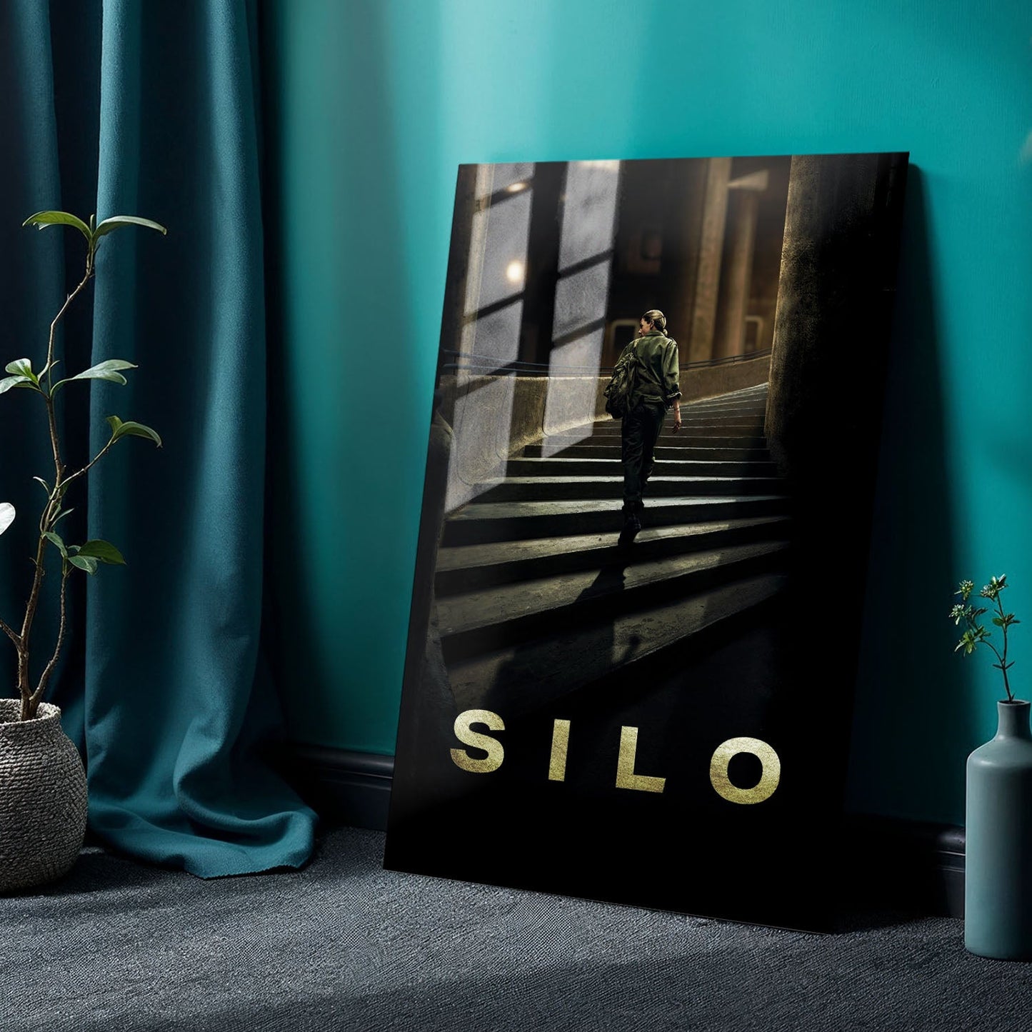 Silo TV Show Metal Poster