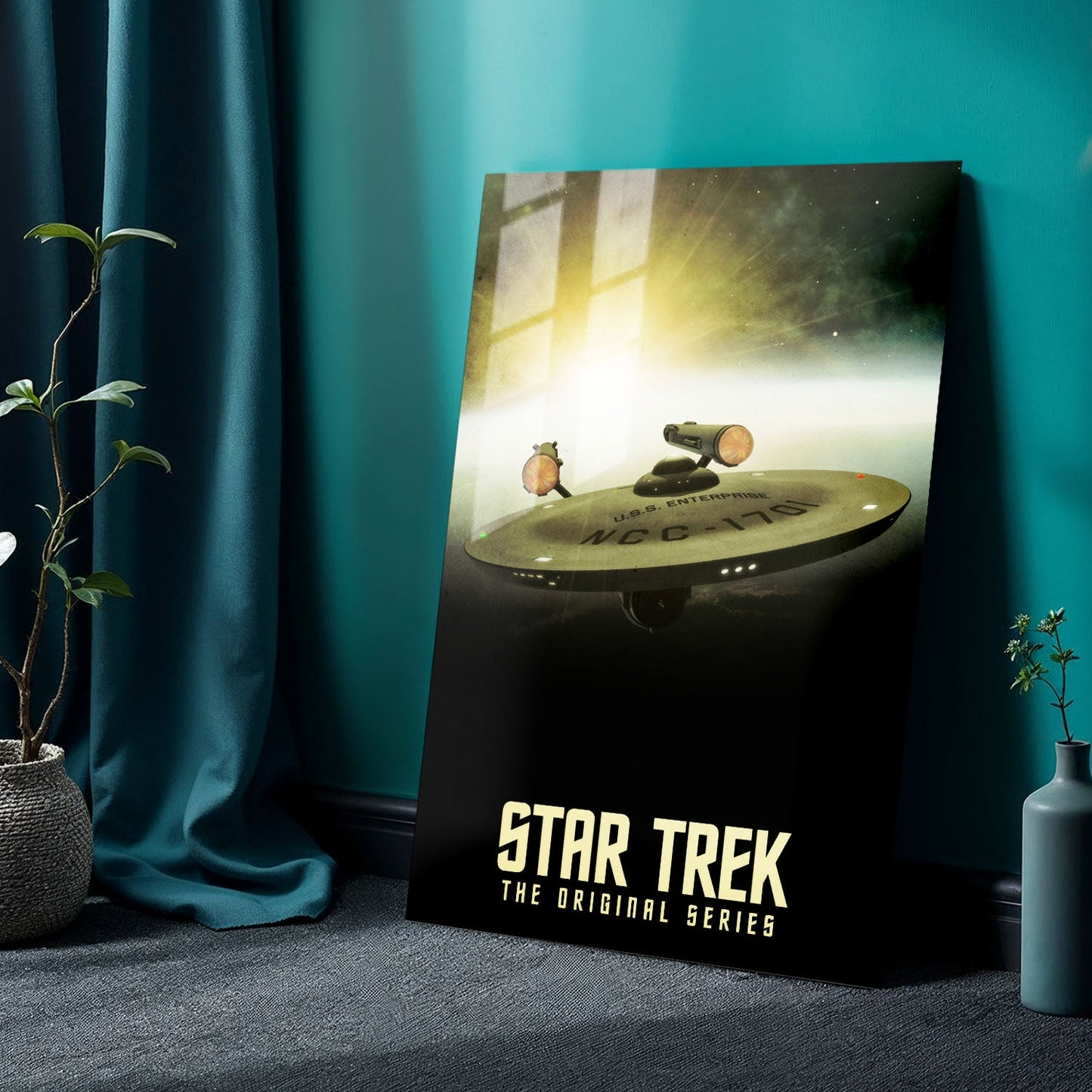 Star Trek Key Art TV Show Metal Poster