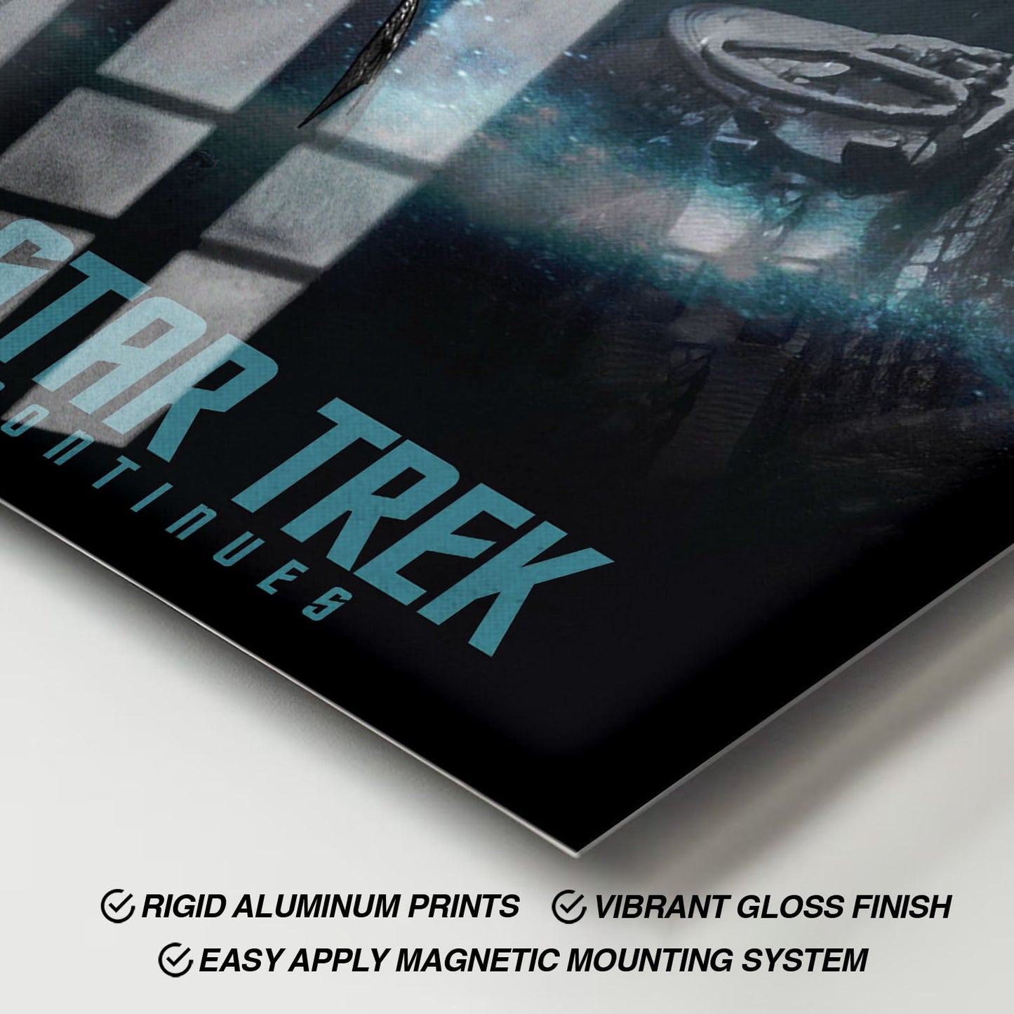 Flex Designs Metal Poster Star Trek Continues 11 x 17" Home Goods - TV Show 2013 TV Show Metal Poster