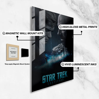 Flex Designs Metal Poster Star Trek Continues 16 x 24" Home Goods - TV Show 2013 TV Show Metal Poster