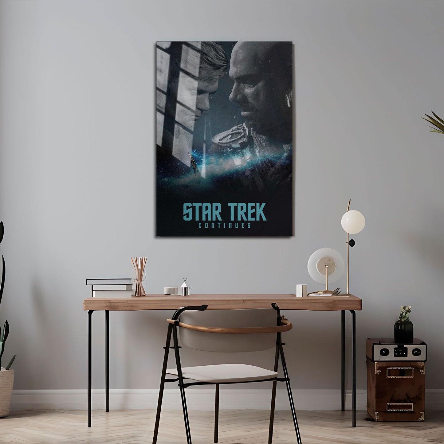 Flex Designs Metal Poster Star Trek Continues 24 x 36" Home Goods - TV Show 2013 TV Show Metal Poster