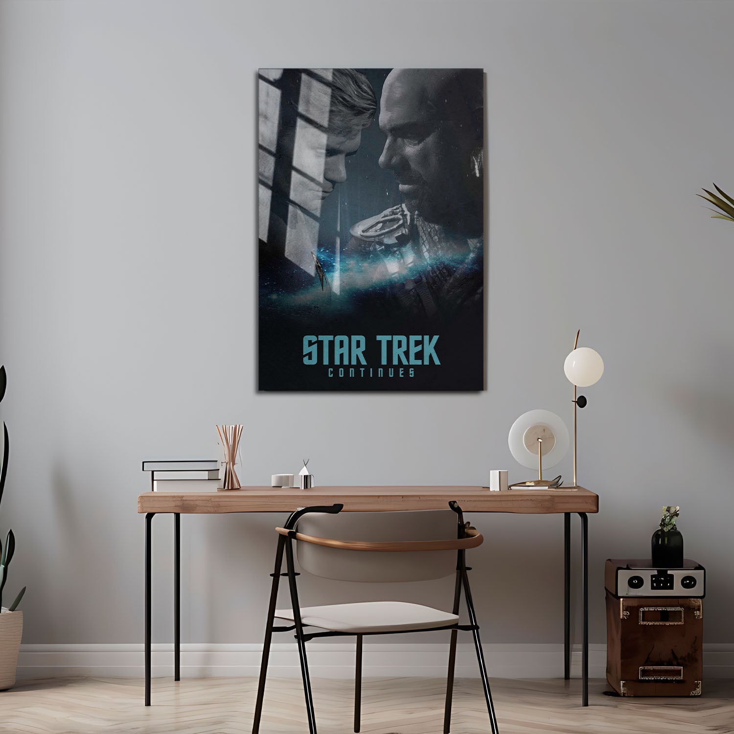 Flex Designs Metal Poster Star Trek Continues 24 x 36" Home Goods - TV Show 2013 TV Show Metal Poster