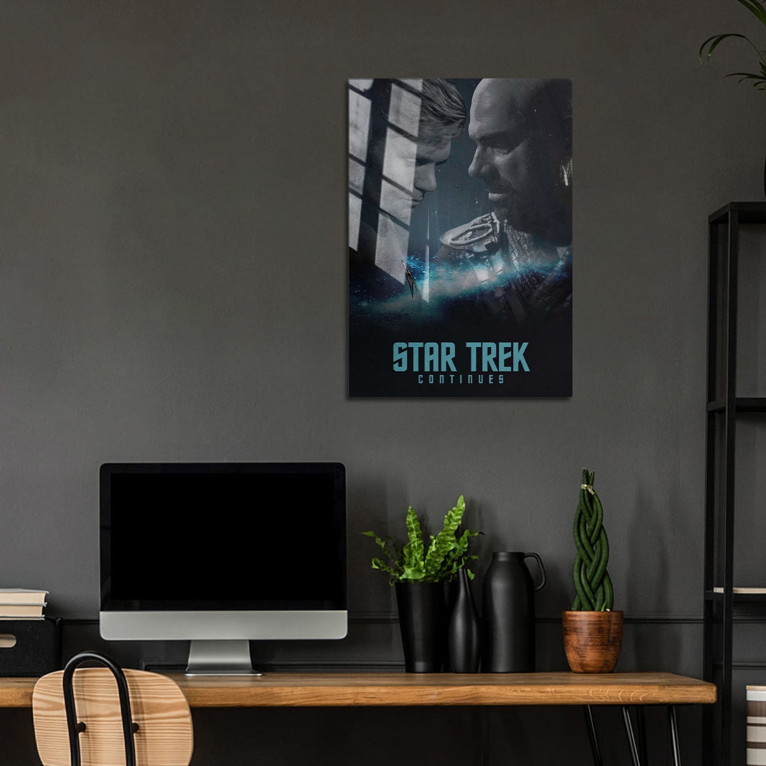 Flex Designs Metal Poster Star Trek Continues 5 x 7" Home Goods - TV Show 2013 TV Show Metal Poster