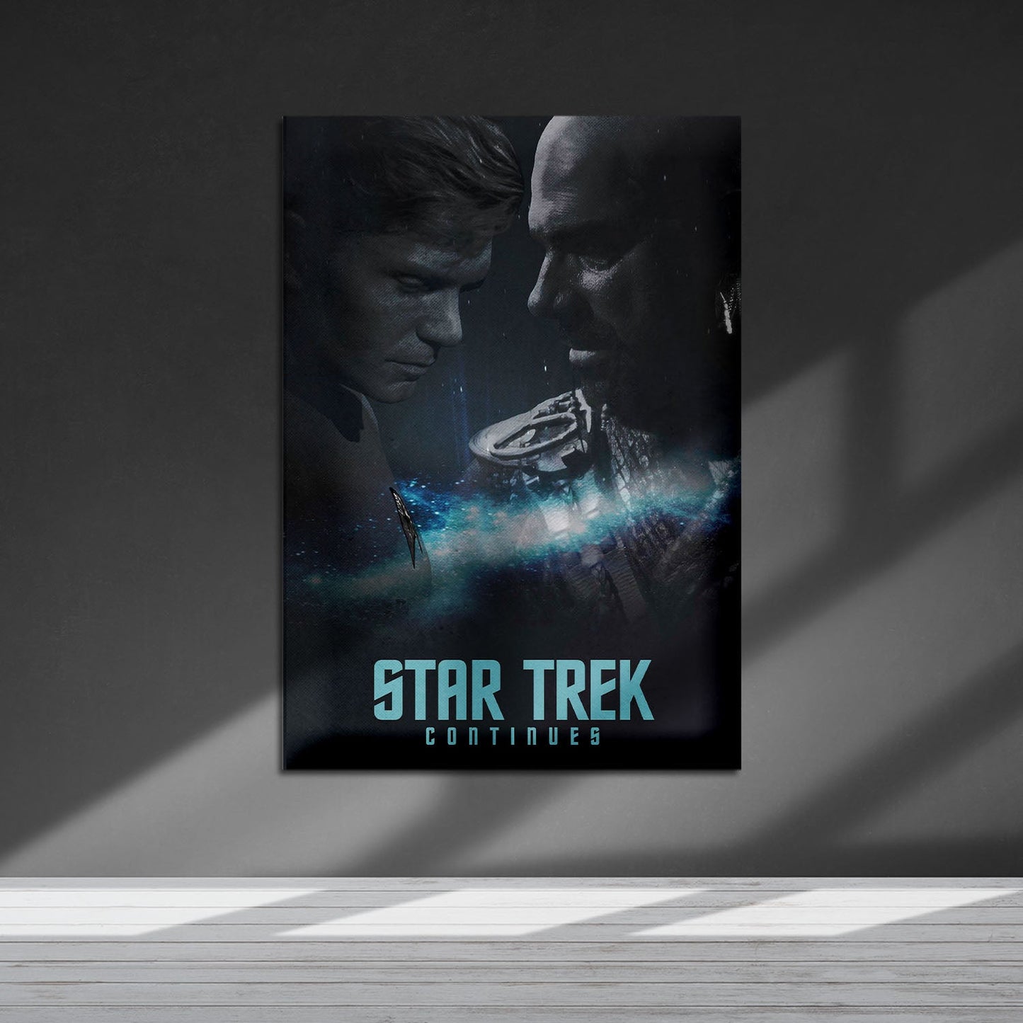Flex Designs Metal Poster Star Trek Continues 5 x 7" Home Goods - TV Show 2013 TV Show Metal Poster