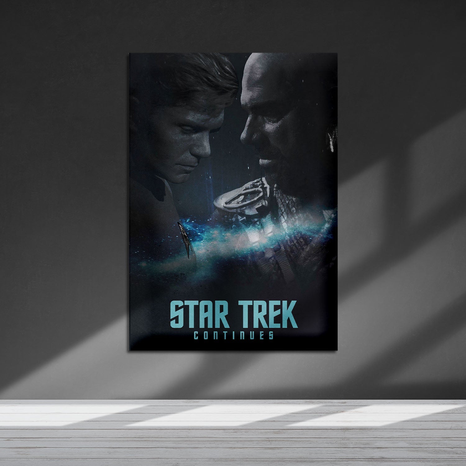 Flex Designs Metal Poster Star Trek Continues 5 x 7" Home Goods - TV Show 2013 TV Show Metal Poster