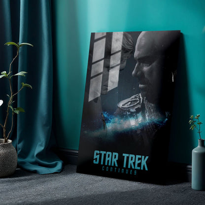 Star Trek Continues TV Show Metal Poster