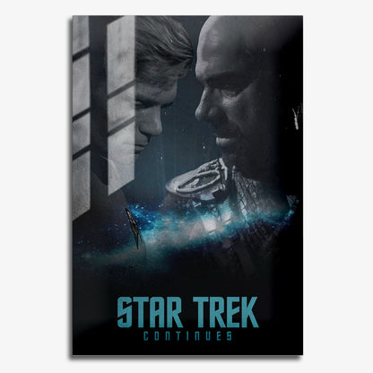 Flex Designs Metal Poster Star Trek Continues 11 x 17" Home Goods - TV Show 2013 TV Show Metal Poster