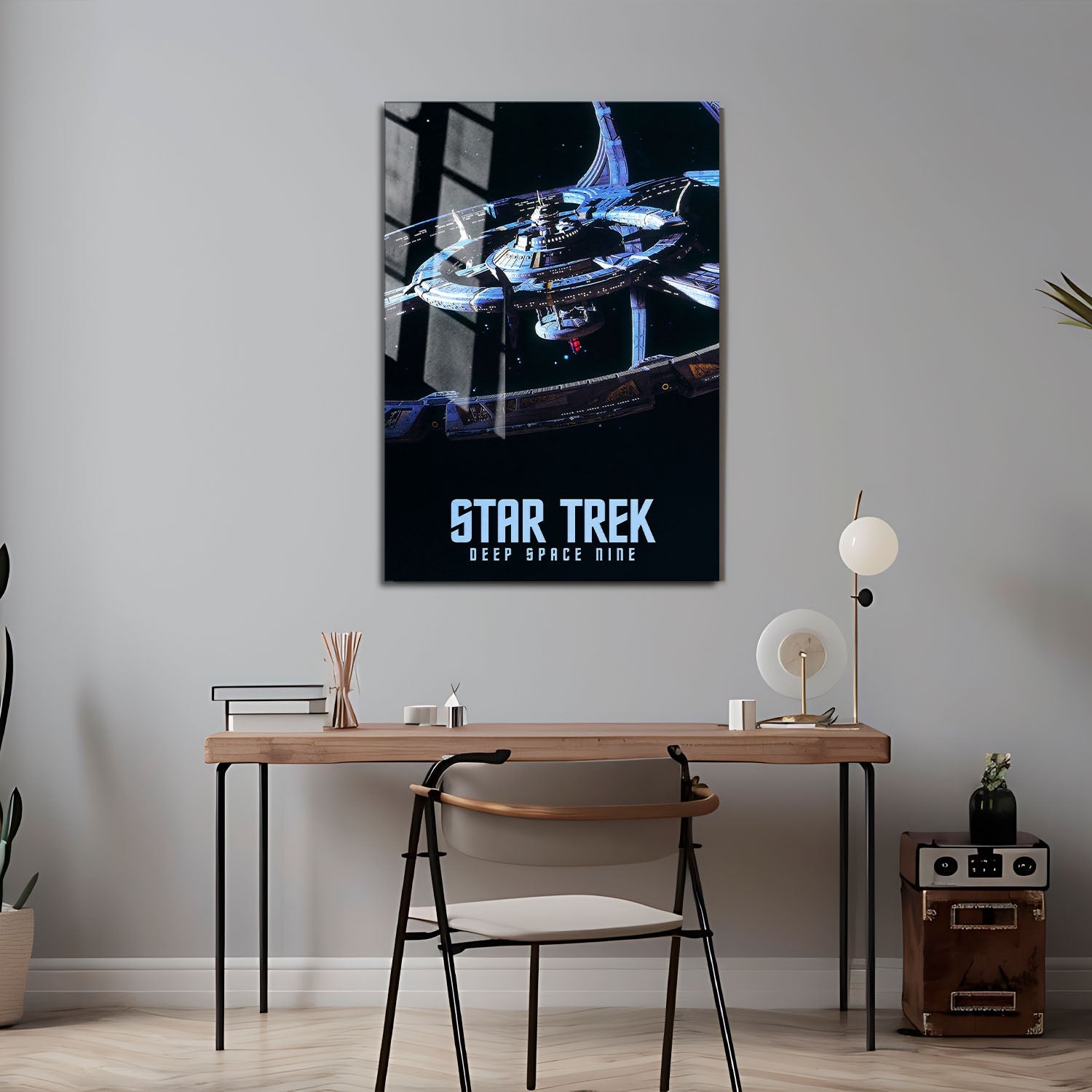 Flex Designs Metal Poster Star Trek Deep Space Nine 24 x 36" Home Goods - TV Show 1993 TV Show Metal Poster