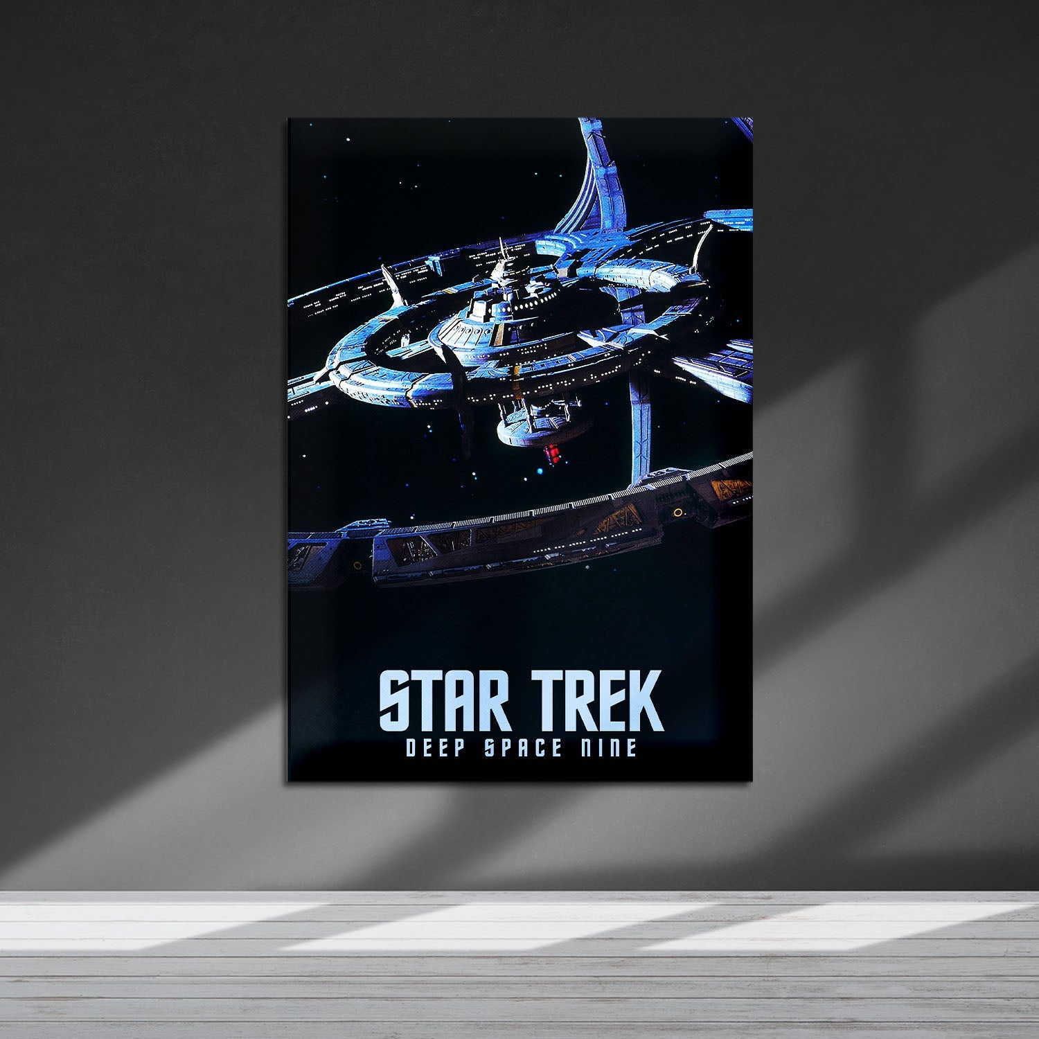 Flex Designs Metal Poster Star Trek Deep Space Nine 5 x 7" Home Goods - TV Show 1993 TV Show Metal Poster