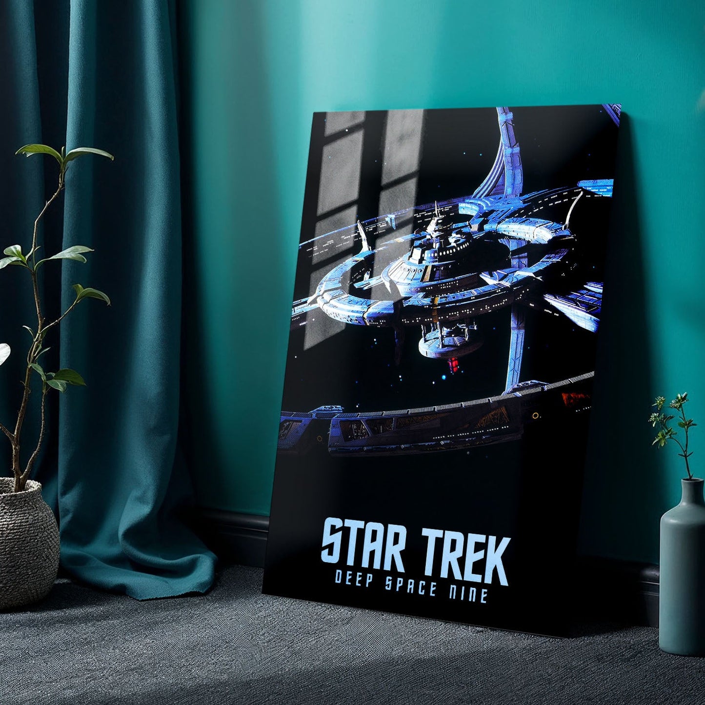 Star Trek Deep Space Nine TV Show Metal Poster