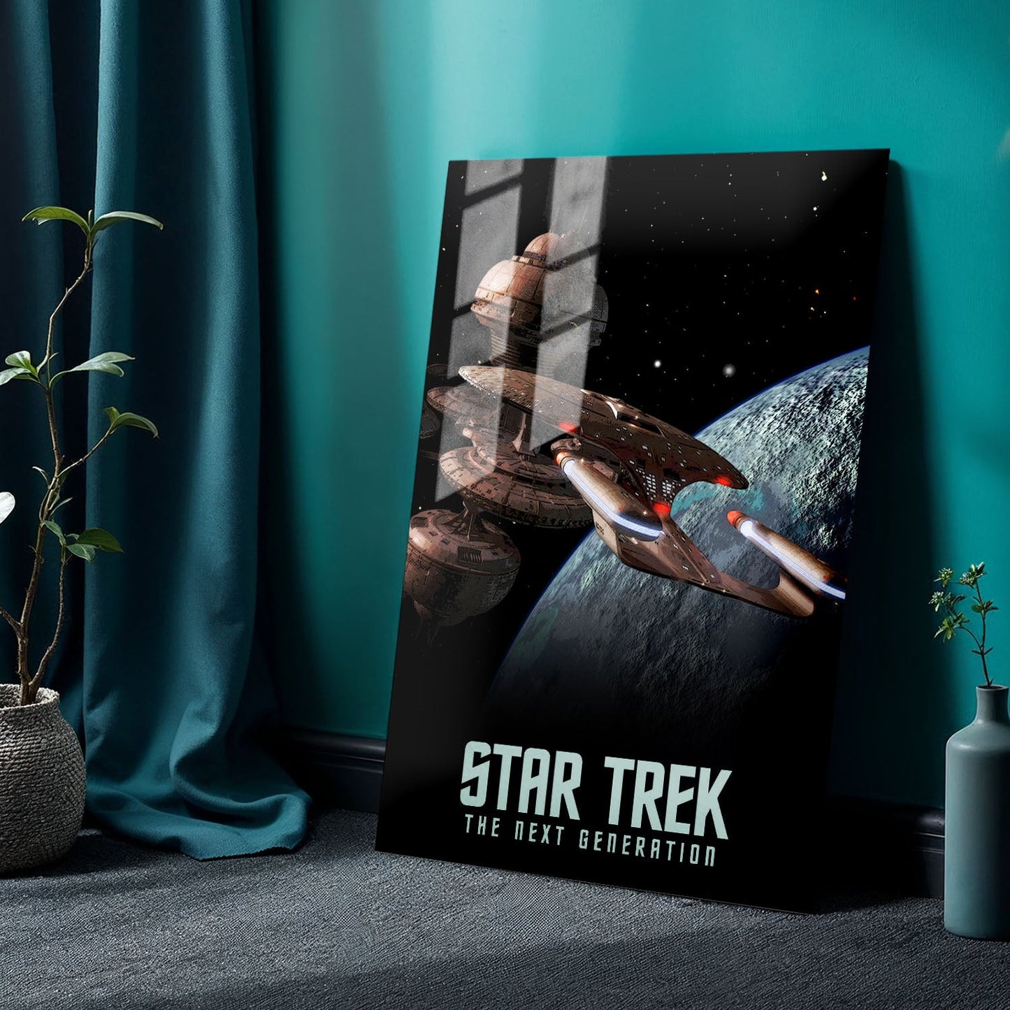 Star Trek The Next Generation TV Show Metal Poster