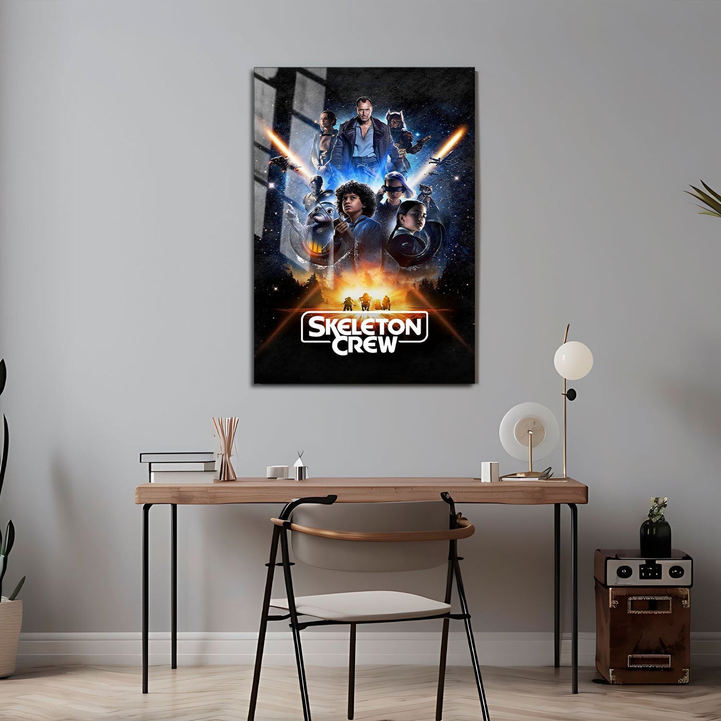 Flex Designs Metal Poster Star Wars Skeleton Crew 24 x 36" Home Goods - TV Show 2025 TV Show Metal Poster