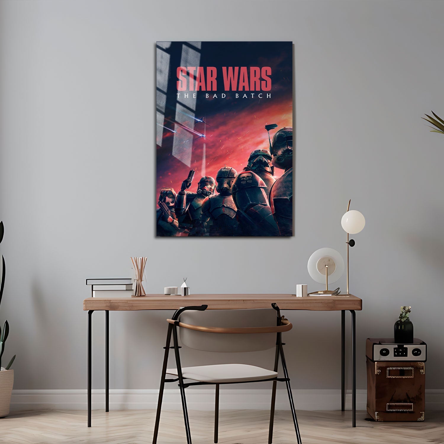 Flex Designs Metal Poster Star Wars The Bad Batch 24 x 36" Home Goods - TV Show 2021 TV Show Metal Poster