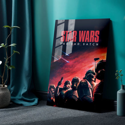 Star Wars The Bad Batch TV Show Metal Poster
