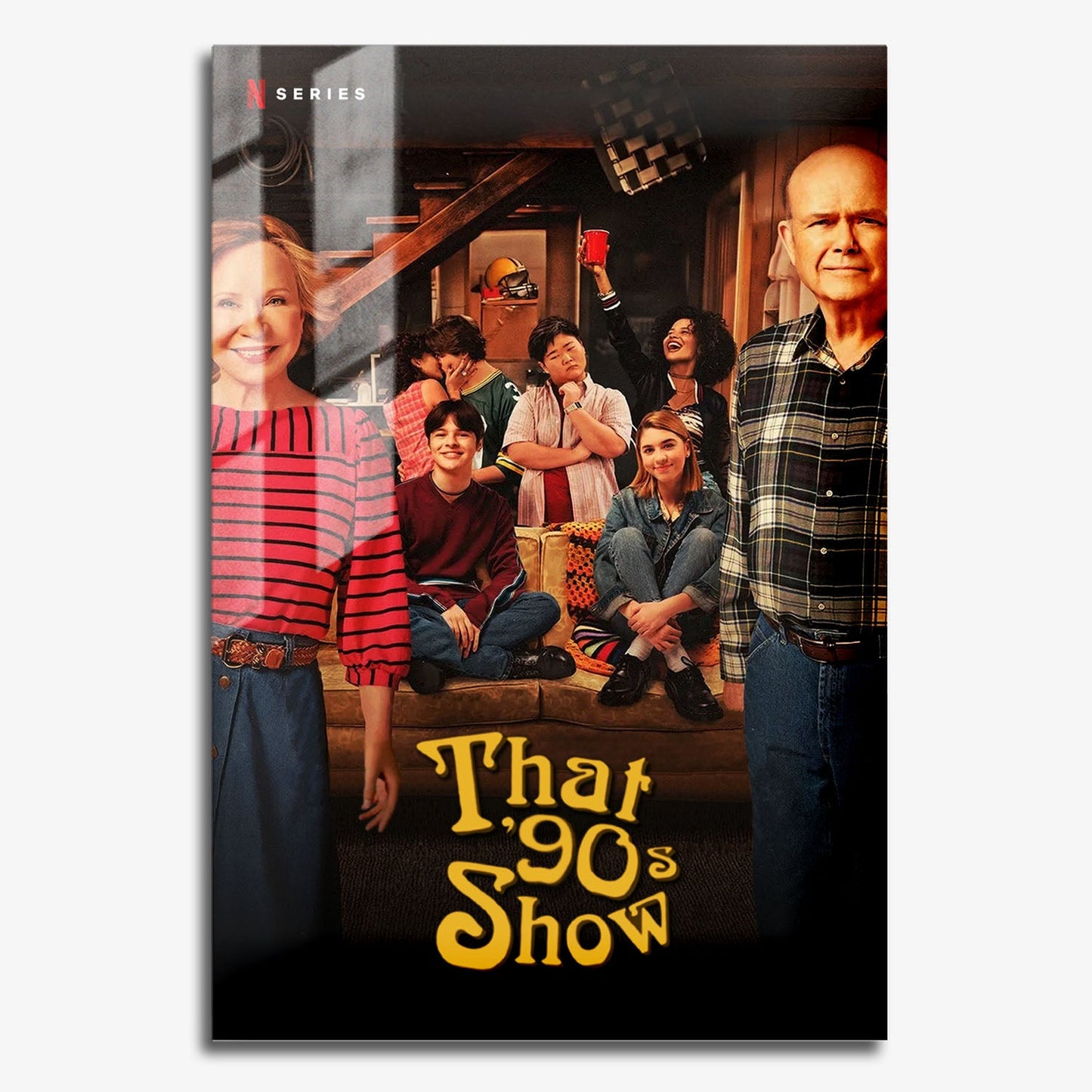 Flex Designs Metal Poster That 90s Show 11 x 17" Home Goods - TV Show 2023 TV Show Metal Poster