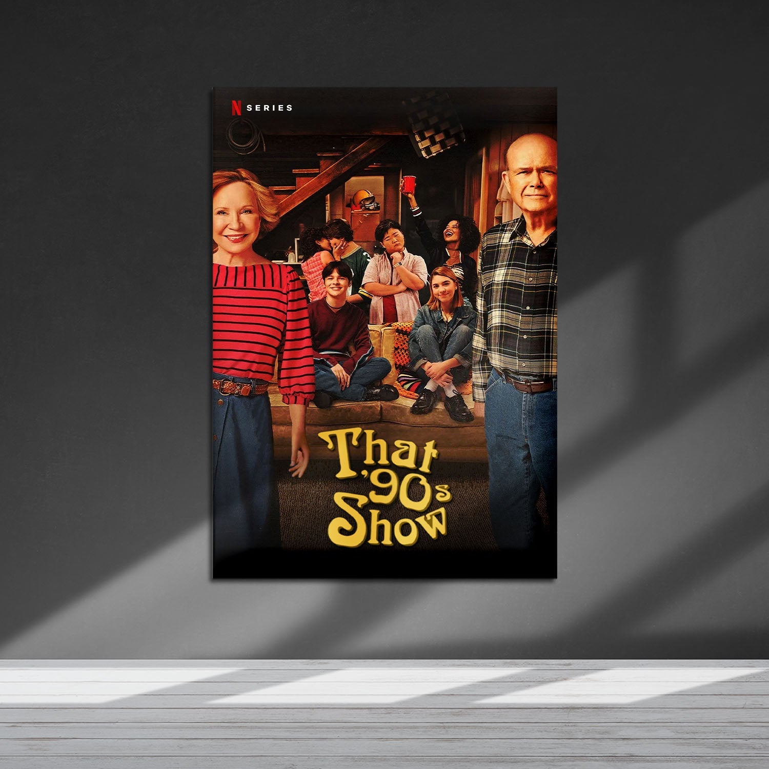 Flex Designs Metal Poster That 90s Show 5 x 7" Home Goods - TV Show 2023 TV Show Metal Poster