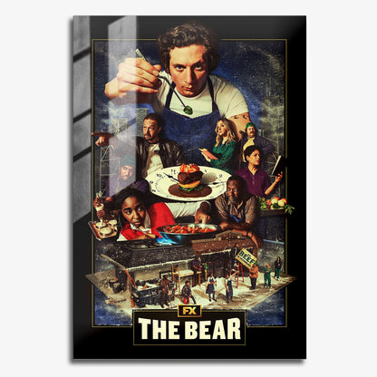Flex Designs Metal Poster The Bear Key Art 11 x 17" Home Goods - TV Show 2022 TV Show Metal Poster