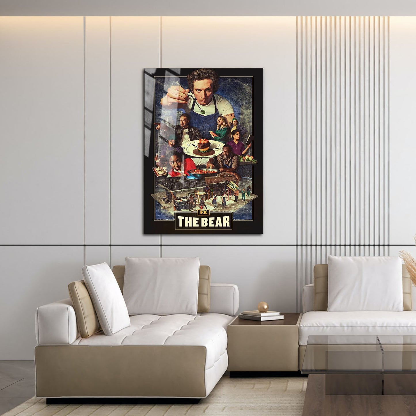 Flex Designs Metal Poster The Bear Key Art 16 x 24" Home Goods - TV Show 2022 TV Show Metal Poster