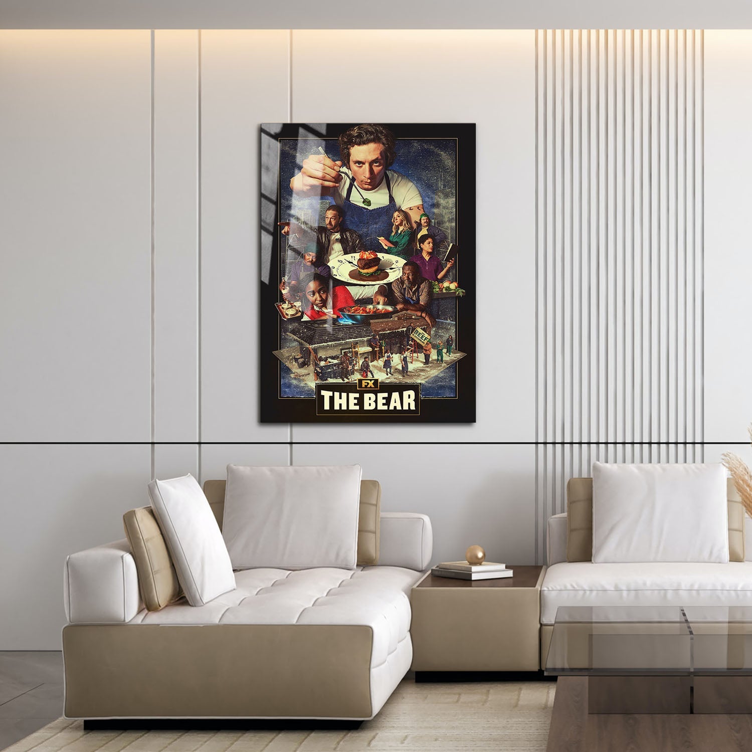 Flex Designs Metal Poster The Bear Key Art 16 x 24" Home Goods - TV Show 2022 TV Show Metal Poster