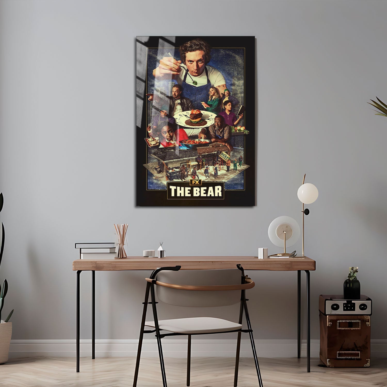 Flex Designs Metal Poster The Bear Key Art 24 x 36" Home Goods - TV Show 2022 TV Show Metal Poster