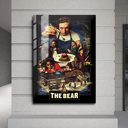 Flex Designs Metal Poster The Bear Key Art 24 x 36" Home Goods - TV Show 2022 TV Show Metal Poster