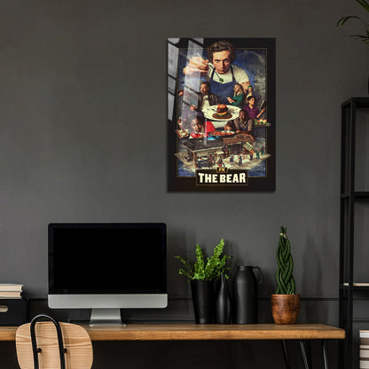 Flex Designs Metal Poster The Bear Key Art 5 x 7" Home Goods - TV Show 2022 TV Show Metal Poster